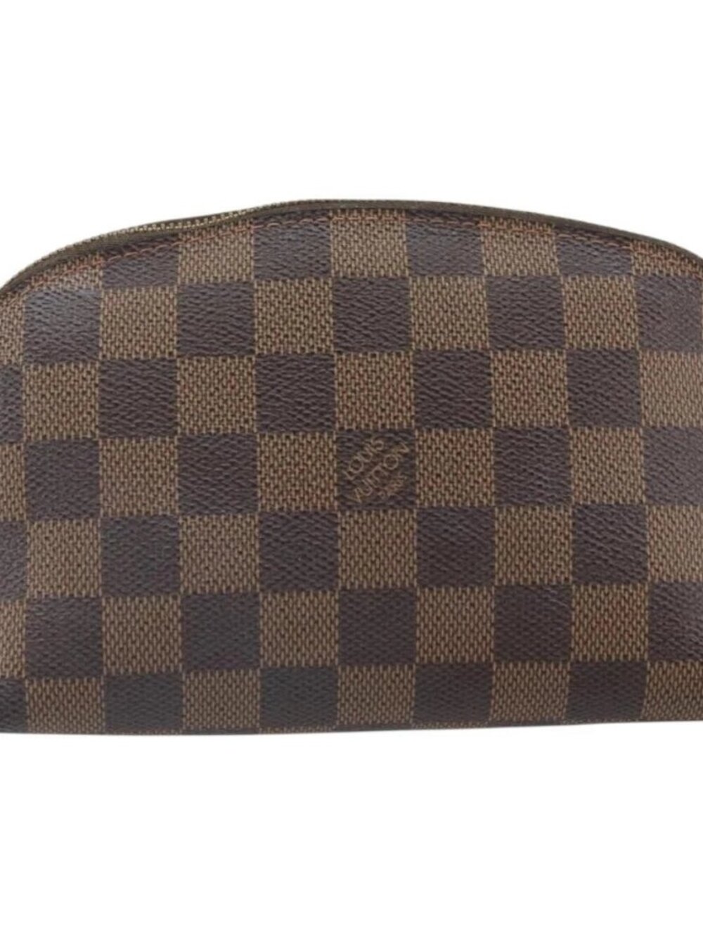 LOUIS VUITTON Damier Ebene Pochette Cosmetic PM Pouch N47516 LV Auth 169121 - Picture 14 of 16